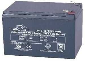 BATTERY LEAD ACID AGM 12V 12AH - Rechargeable - Batteries