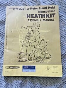 Heathkit HW 2021 Handheld 2 Meter Transceiver Assembly Manual 78 Pages #393
