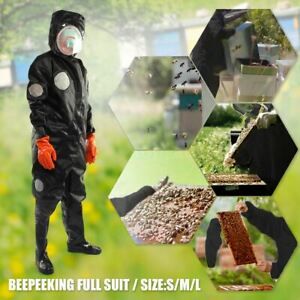 Generic PU Full Beekeeping Bee Suit BeeKeeping Thickened Pervious Protective Eas