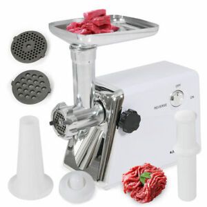 Industrial 1400 Watt Electric Meat Grinder Steel Coarse Fine Medium CE Listed