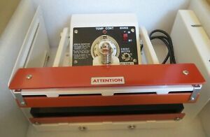 SealerSales Direct Heat Foot-Operated 12&#034; Sealer W-300DTS Serrated Seal + Stand