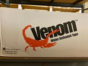 Venom K9306 6 Rolls Water Activated Reinforced Tape 1000&#039; x 70 mm (2.75&#034;)