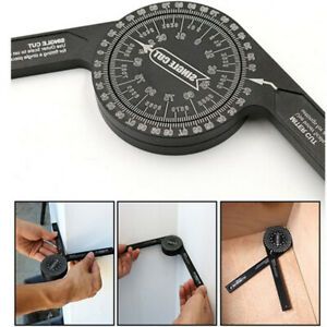 Aluminum Miter Saw Protractor Angle Finder for Woodworking Angle Measuring T Q/