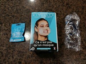 Civility Original Mask, brand new, extra filters, US seller, free shipping!!