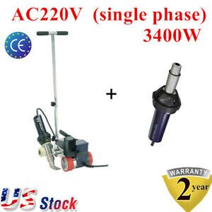 AC220V Weldy RW3400 Roofer Hot Air Welder Machine 40mm Nozzle + FREE Air Gun