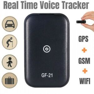 Mini GPS Tracker Locator Voice Activated Recorder Spy Audio Recording WIFI GSM