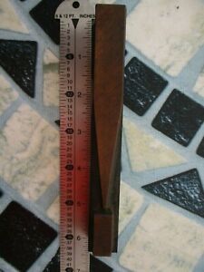 LETTERPRESS PRINTING 6&#034; SERIF WOOD TYPE EXCLAMATION MARK !