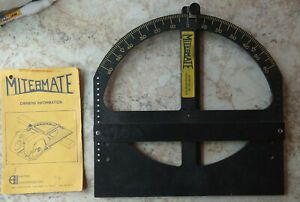 Mitermate Circular Saw Guide and Measuring Tool Carpentry Woodworking with Book