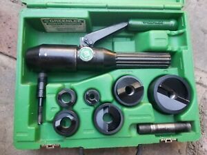 GREENLEE 7804SB QUICK DRAW HYDRAULIC PUNCH DRIVER 1/2 TO 2 INCH KNOCKOUT SET