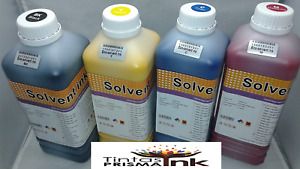 Eco Solvent Ink for Mimaki Mutoh Roland Large Format Printers 4 Liters 1000ml