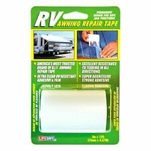 Incom RE3848 Top Tape 3&#034;x15&#039; Fabric or RV Awning/Tents/Sails Repair Patch Tape
