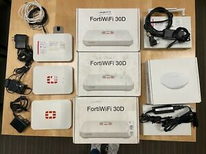 Various models of Fortinet firewalls and WAPs available