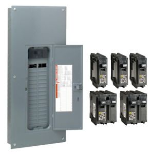 Homeline 150 Amp 30-Space 60-Circuit Indoor Main Breaker Plug-On Neutral Load