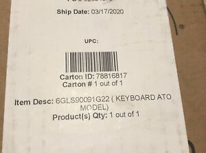humanscale keyboard system 6GLS90091 G22 NEW in box