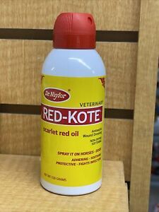 Red-Kote 5oz spray Veterinary Antiseptic Red Oil Wound Dressing