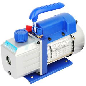 4 CFM 1/3HP Deep Vacuum Pump Single Stage HVAC AC Air Conditioning R134 R410a