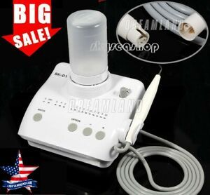 Portable Dental Ultrasonic Piezo Scaler Handpiece 2* Bottles Fit DTE SATELEC CE