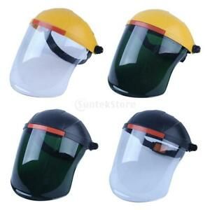 Welding Grinding Helmet Anti-Dust Anti-splash Raisable Logging Chemical