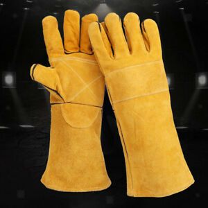 Welding Gloves Heat Resistant Fireproof Safety Gloves for Grilling Stove
