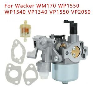 Carburetor For Wacker WM170 WP1550 WP1540 VP1340 VP1550 VP2050 Plate 0156534
