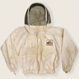 beekeeping suit hooded top &#034;Sunrise Feed and Supply&#034; Used
