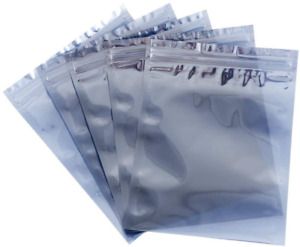 50Pcs Antistatic Resealable Bag 15X20Cm/5.9X7.9Inch, Premium anti Static Bag for