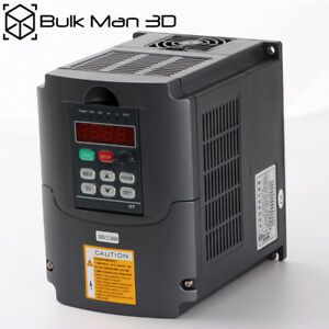Huanyang 220v 1.5KW inverter CNC spindle motor speed control 220V