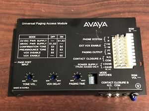 AVAYA LUUPAM ~ Bogan Universal Paging Access Module ~ FREE SHIPPING