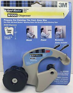 Hand Masker M1000 Tape &amp; Paper Dispenser Paint Prep New in Package