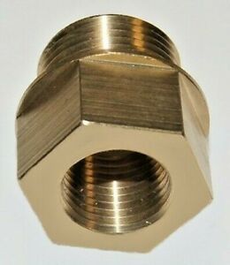 M27x2 male to 1/2&#034; NPT female adaptor bead
