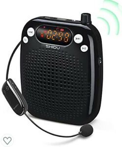 Wireless Voice Amplifier Teachers UHF Microphone headset 10W Portable Loud Speak
