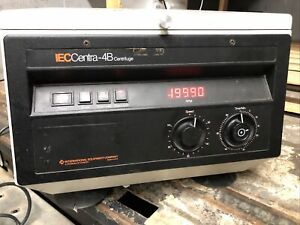 INTERNATIONAL EQUIPMENT COMPANY IECCENTRA-4B CENTRIFUGE BENCH MODEL,SN 23730173