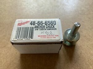 MILWAUKEE TOOLS 48-66-6560 3/8 TOOTH ANCHOR CHUCK