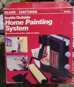 SEARS CRAFTSMAN VINTAGE INSIDE OUTSIDE HOME PAINTING SYSTEM WORKS GREAT 1970&#039;S