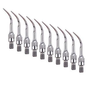 10PCS Dental Ultrasonic Piezo Scaler Scaling Endo Perio Tips PS1 fit SIRONA