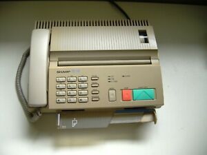 Sharp Thermal Paper Fax Machine UX-110 Copy works Phone does not work