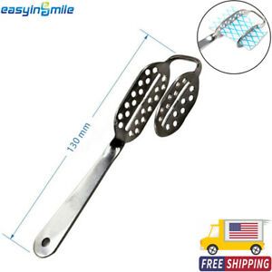 Easyinsmile Dental Impression Metal Bite Trays Autoclavable Stainless Steel Tray