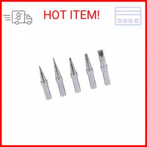 TECKE 5PCS ET Series Replacement Tips Set for Weller WES51 WESD51 WE1010NA W …