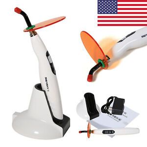 USA Dental LED Curing Light Cure Lamp Wireless Cordless SKYSEA New