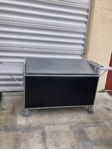 Custom Food Cart Sandwich Stainless Steel Kitchen Commercial Equipment Kiosk Usa