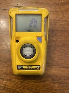 BW Technologies BWC2-H BW Clip Single Gas Hydrogen Sulfide H2S Monitor