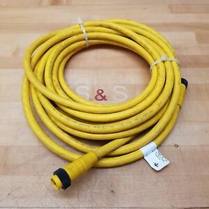 Lumberg RSRK 501-742/10 Connector Cable, (5) Pin M/F, 600V, 16 AWG - USED