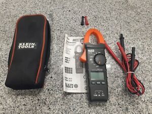 Klein CL110 AC Auto-Ranging Digital Clamp Meter, in Case, a-x