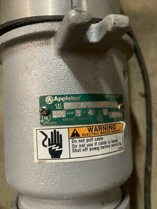 Appleton AP20034E 200-Amp Generator Plug 200A 600V 3W 4P Style #2