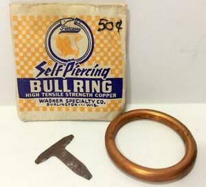 Vtg Pierceasy Self Piercing Ball Ring New Old Stock in Original Package