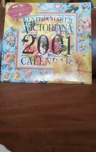 Cynthia Hart&#039;s Victoriana Wall Calendar 2001 plus gift collection Sealed NOS