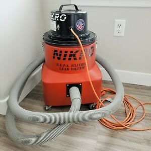 Nikro HEPA Filtered Lead Vacuum LV10 Hose Filter Sack- Watch Video Demonstration