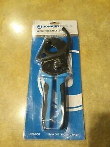 Jonard Tools Rc-600 12&#034; Ratchet Action Cable Cutter, Center Cut