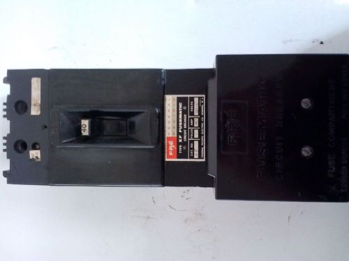Federal pacific fusematic circuit breaker 40 amp 600 volt part # xf-622040 for sale