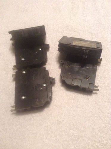 Square D 20 amp breaker LOT of 5 NOS